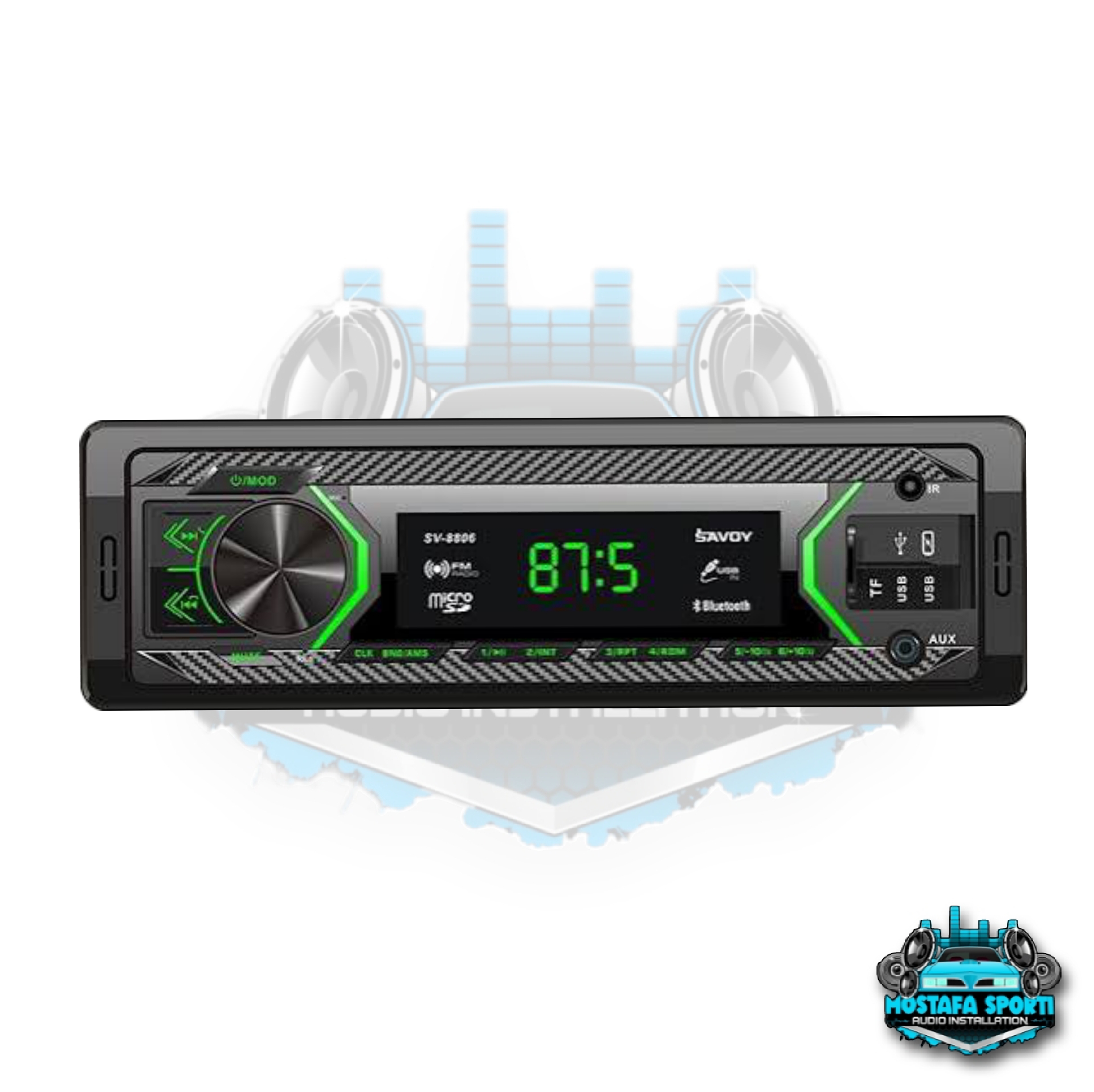 پخش کننده خودرو ساووی مدل SV-8806