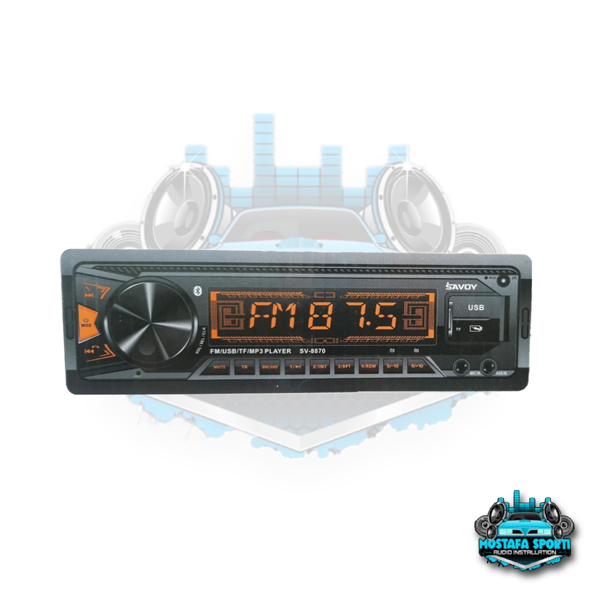 پخش کننده خودرو ساووی مدل SV-8870