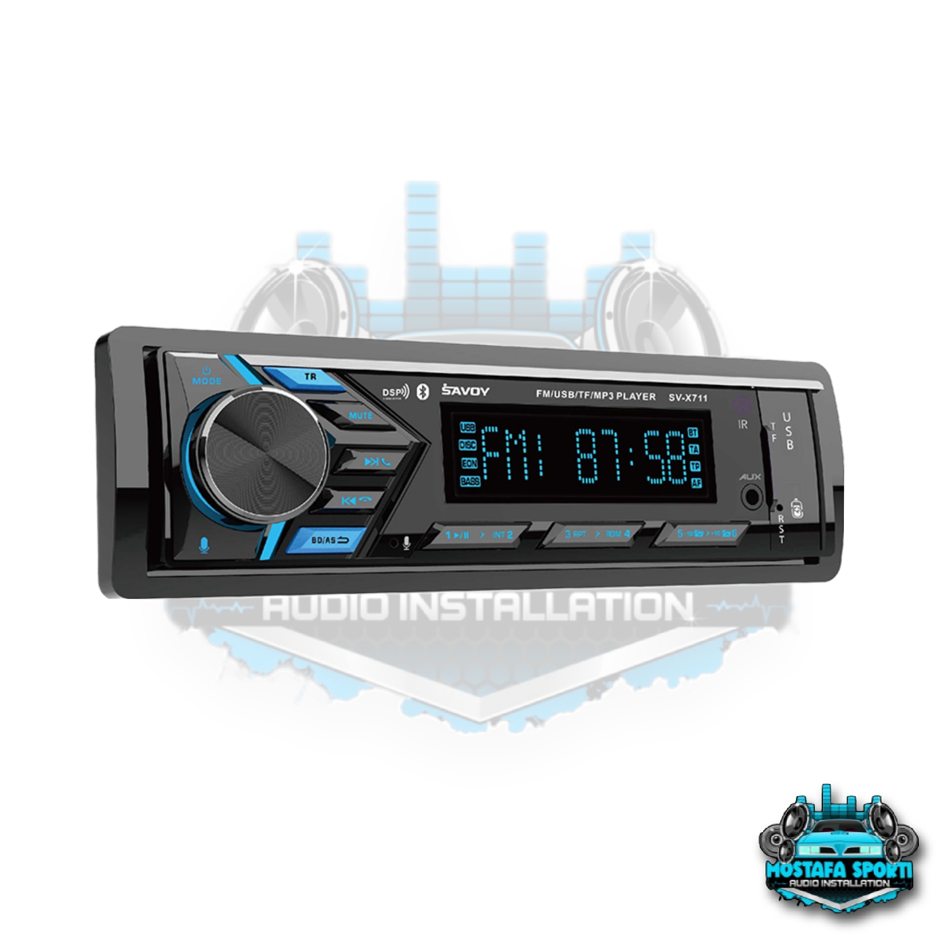 پخش کننده خودرو ساووی مدل SV-X711