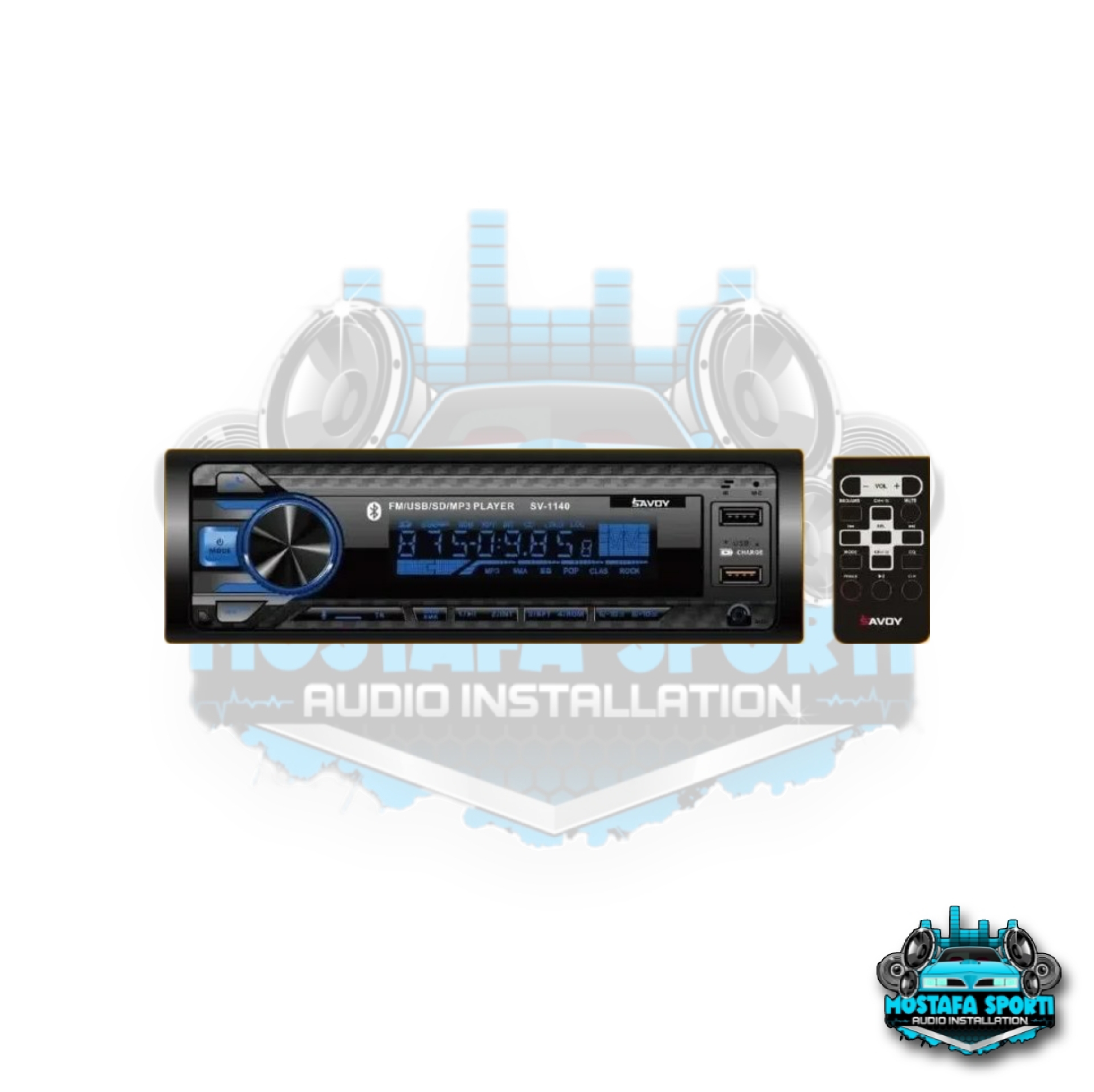 دستگاه پخش خودرو ساووی مدل SV-1140