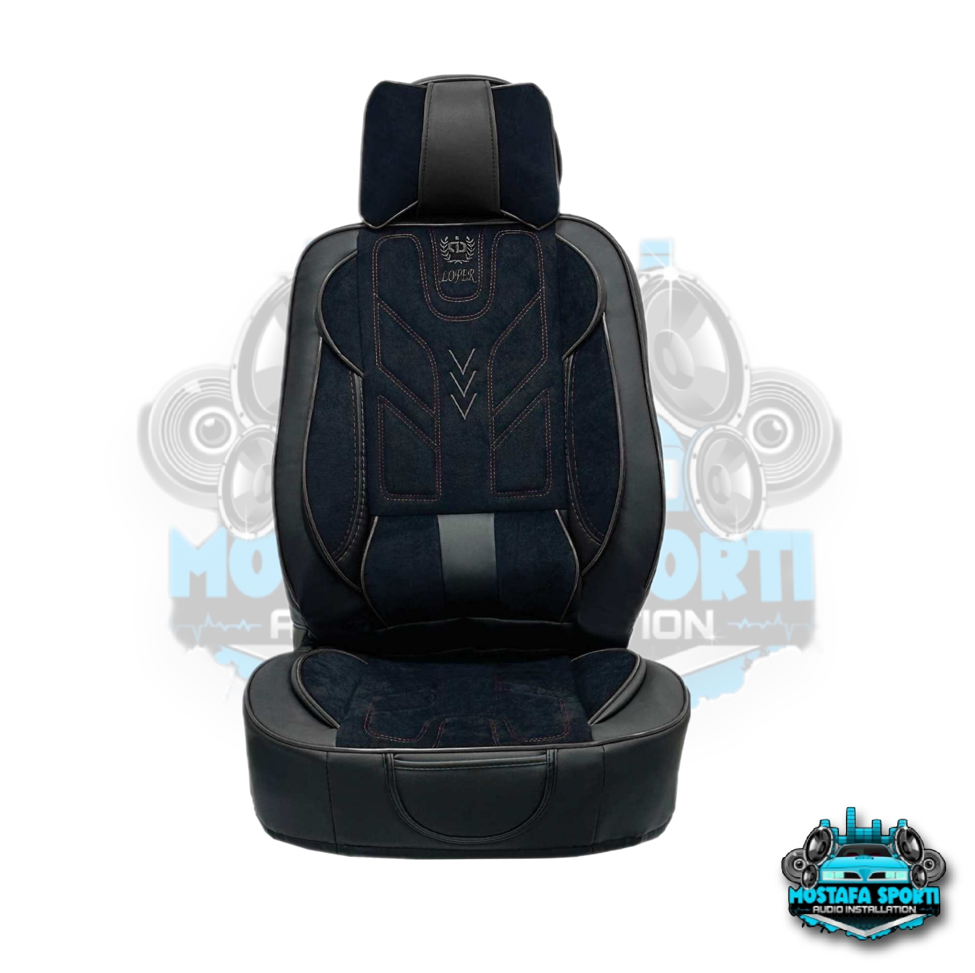 روکش چرم و مخمل لوفر جنس سنگین خودرو پراید صبا