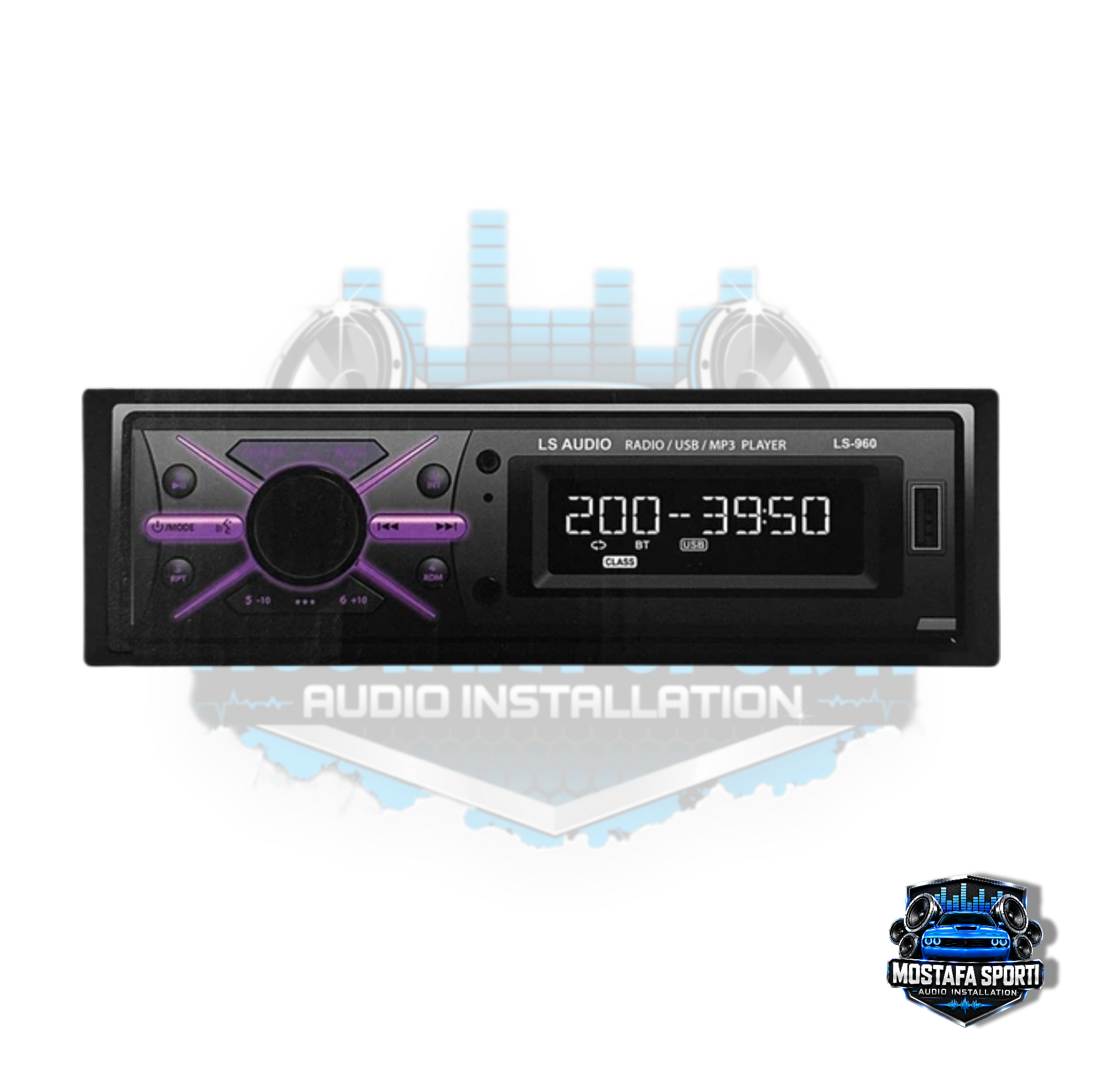 پخش پنل جدا ال اس آدیو مدل LS-960
