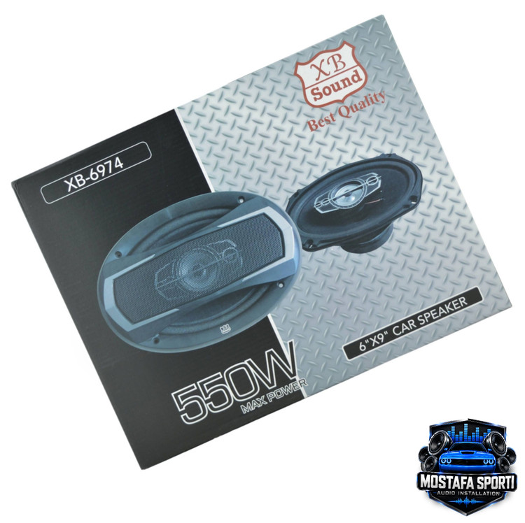 بلندگو ایکس بی بیضی XB-6974 بسته دو عددی