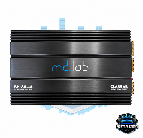آمپلی فایر 4 کانال ام دی لب مدل mdlab BH-80.4A